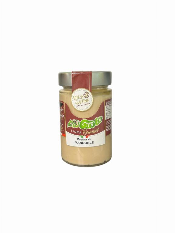 Crema di mandorle spalmabile.